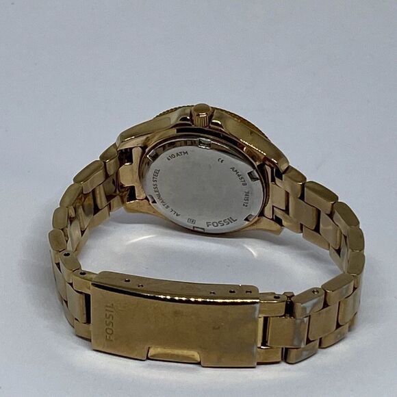 Fossil Cecile AM4578 Women's Stainless Steel Rose Analog Dial Quartz Watch FR93 - Picture 10 of 12